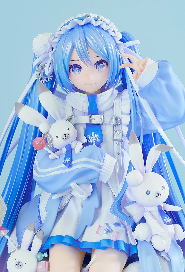 HATSUNE MIKU - Snow Miku Yukiiro Pop - Statue 1/7 24cm