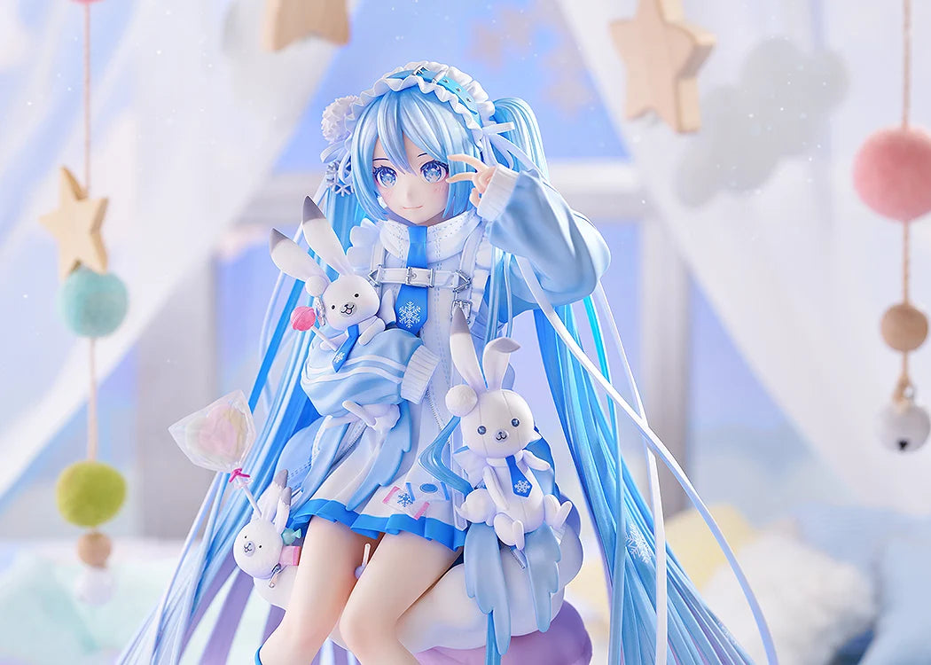 HATSUNE MIKU - Snow Miku Yukiiro Pop - Statue 1/7 24cm
