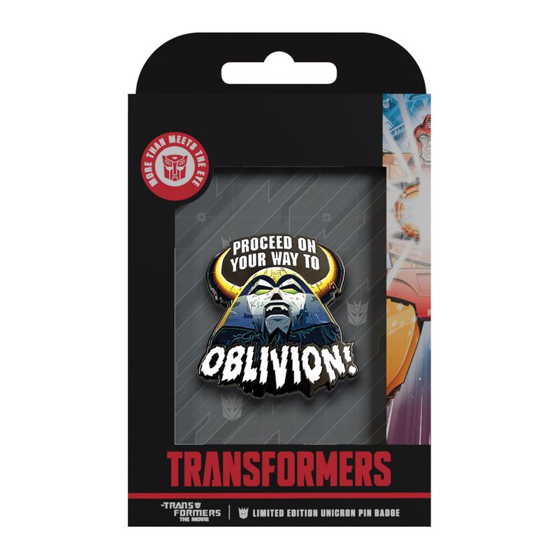TRANSFOMERS THE MOVIE - 40th Anniversary - Limited Edition Pin's
