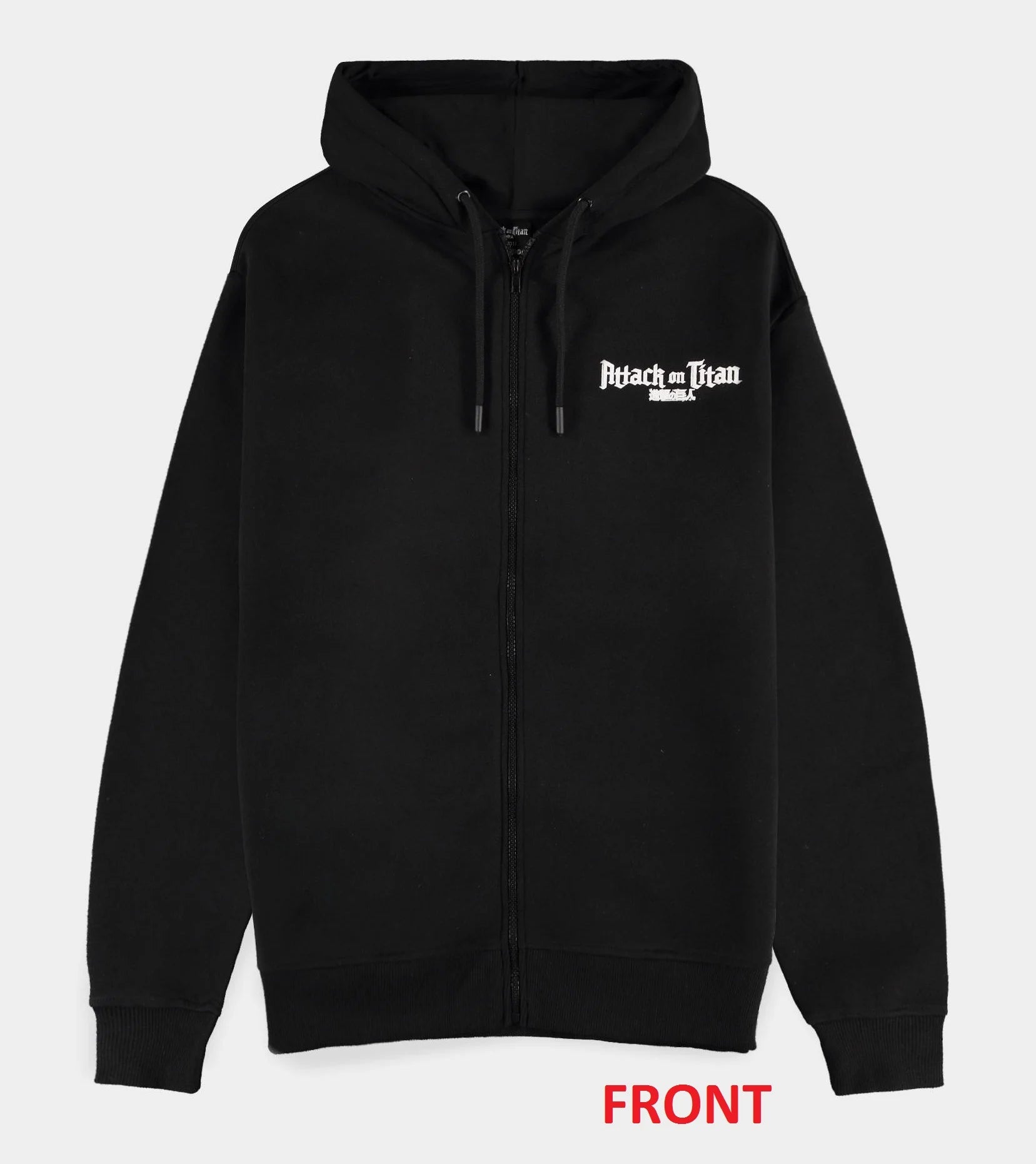 ATTACK ON TITAN - Colossus Titan - Men's Zipper Hoodie (L)