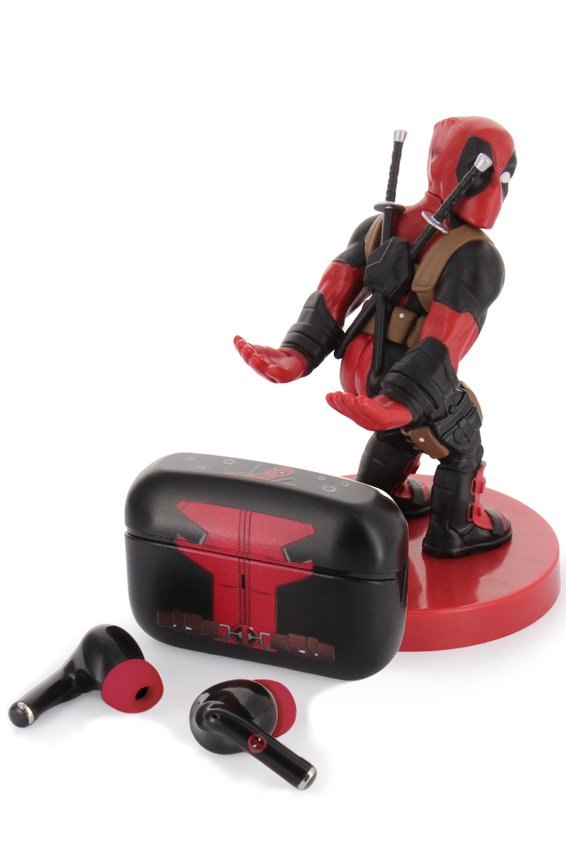 DEADPOOL - Buds Pro Bundle - Wireless Bluetooth Earbuds + Holder