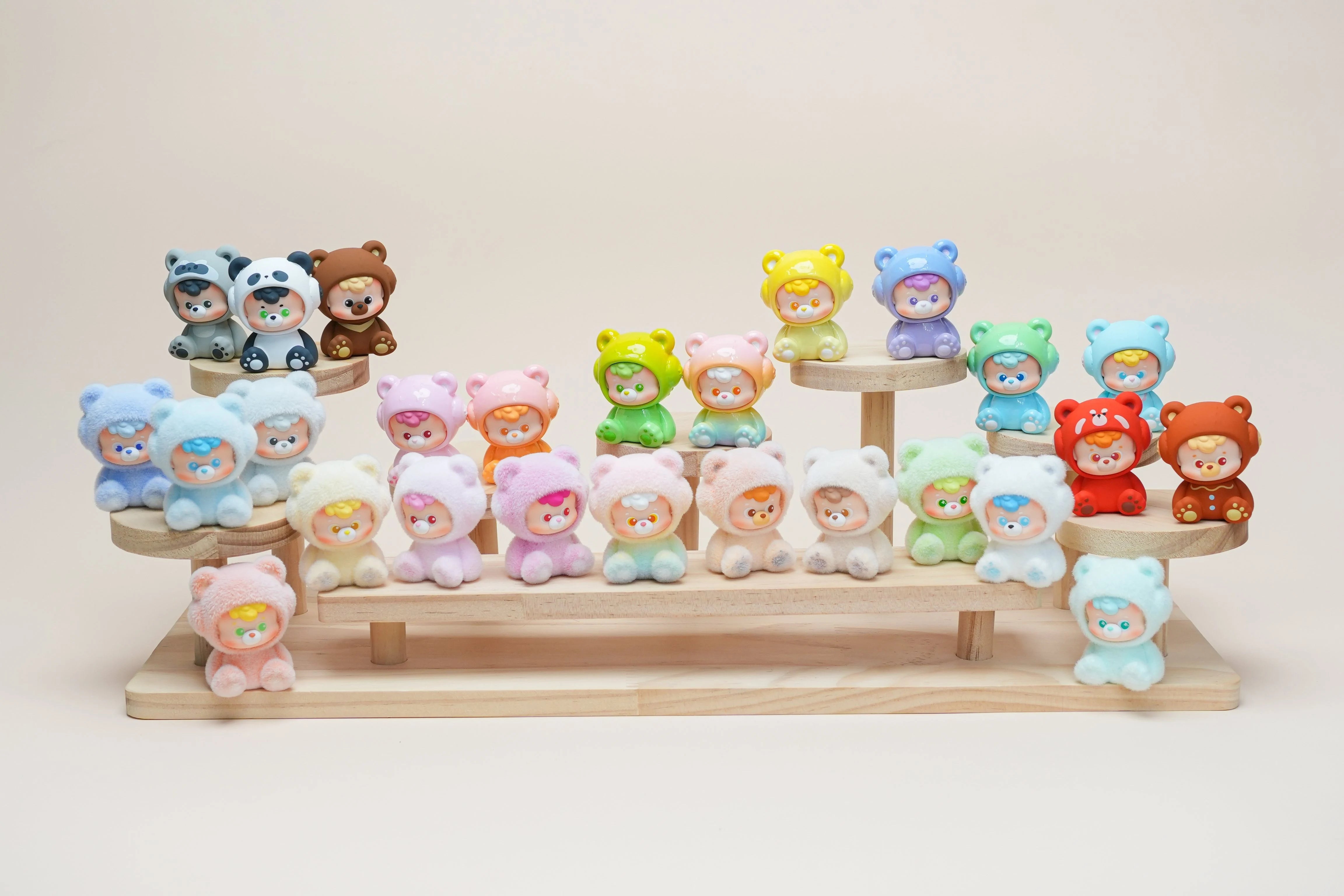 HIDDEN WOOO-Diuidiu Baby be your BB bears Series Blind Box (18pcs)-4cm