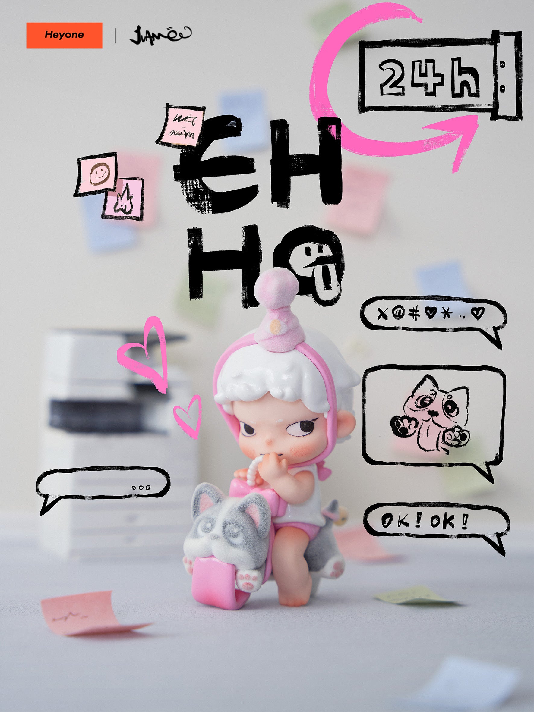 CRAZY OFFICE : A GUIDE TO THE BREAKING POINT - BLIND BOX - 6.5-10cm