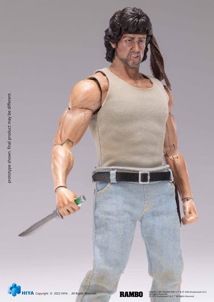 RAMBO - Exquisite Super John Rambo - Statue 1/12 16cm