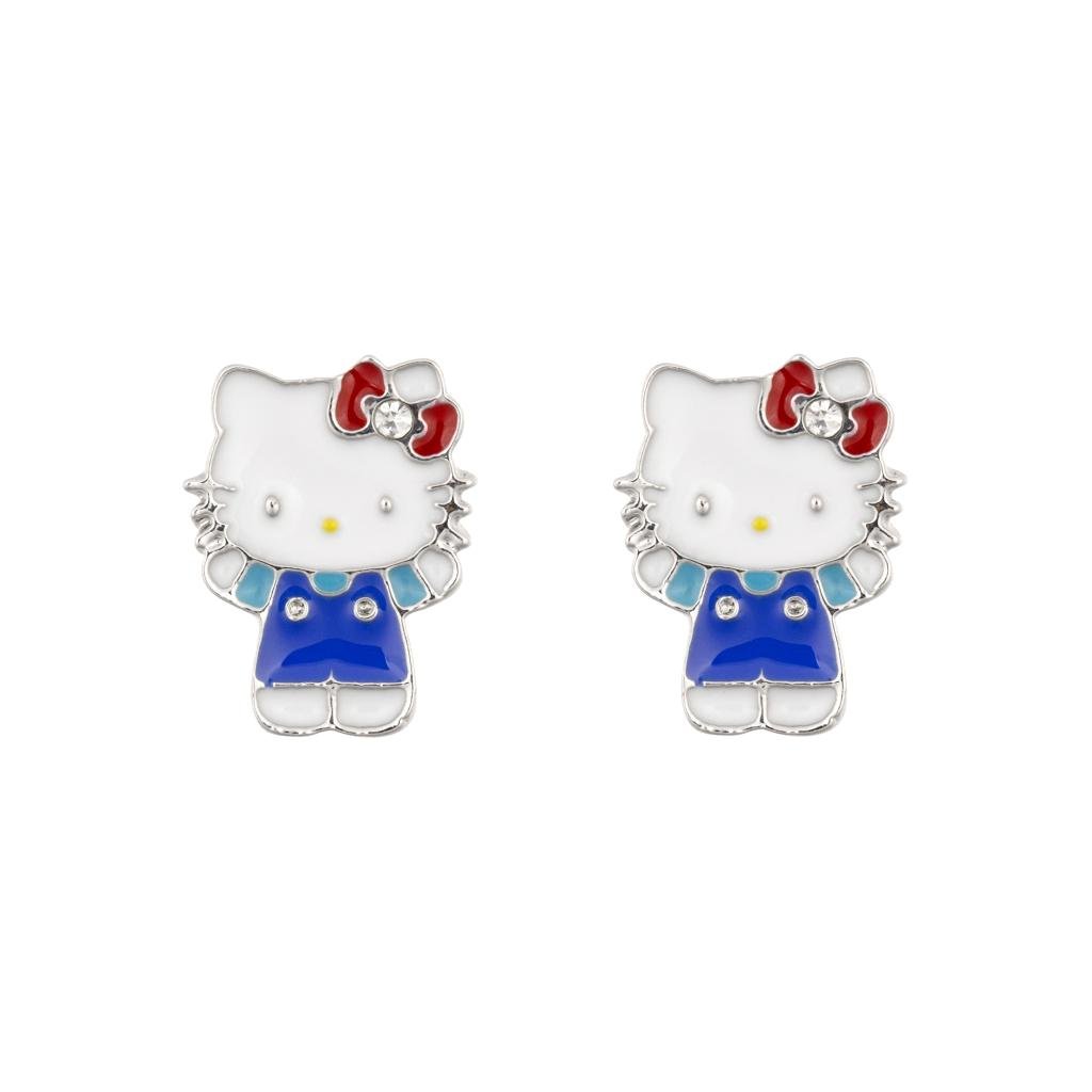 HELLO KITTY - Head - 1 Pair of Studs Earrings