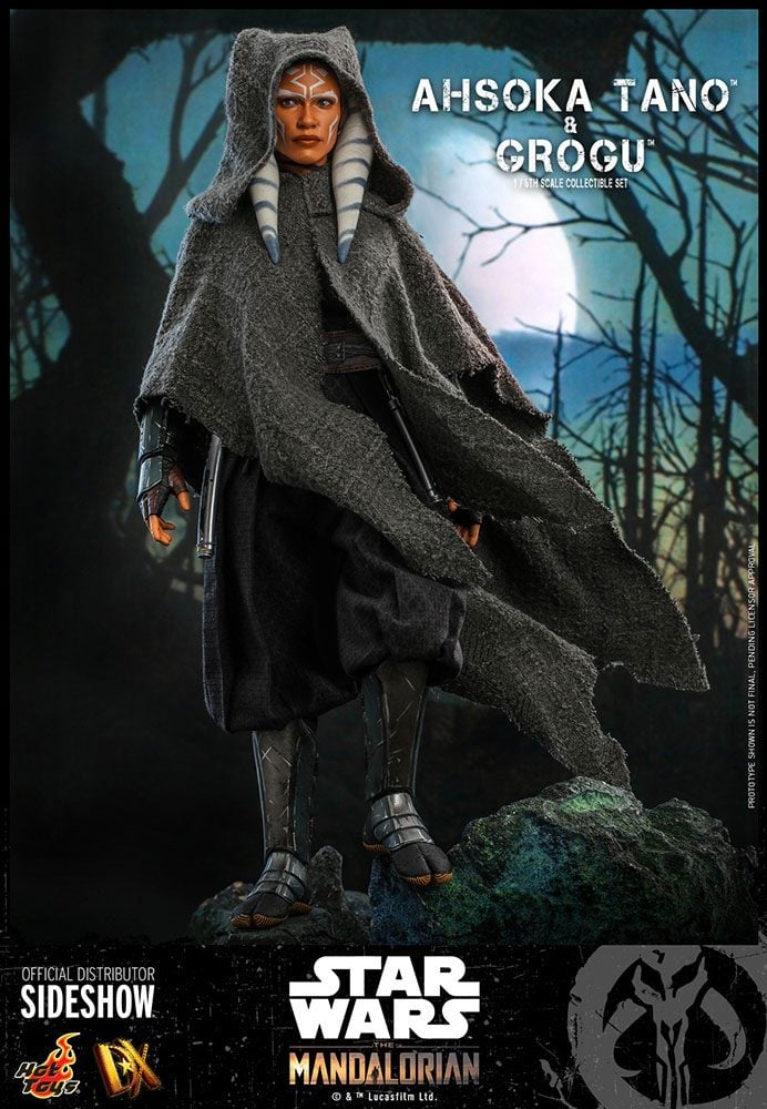 THE MANDALORIAN - Ahsoka & Grogu - Pack 2 Action Figures 29cm