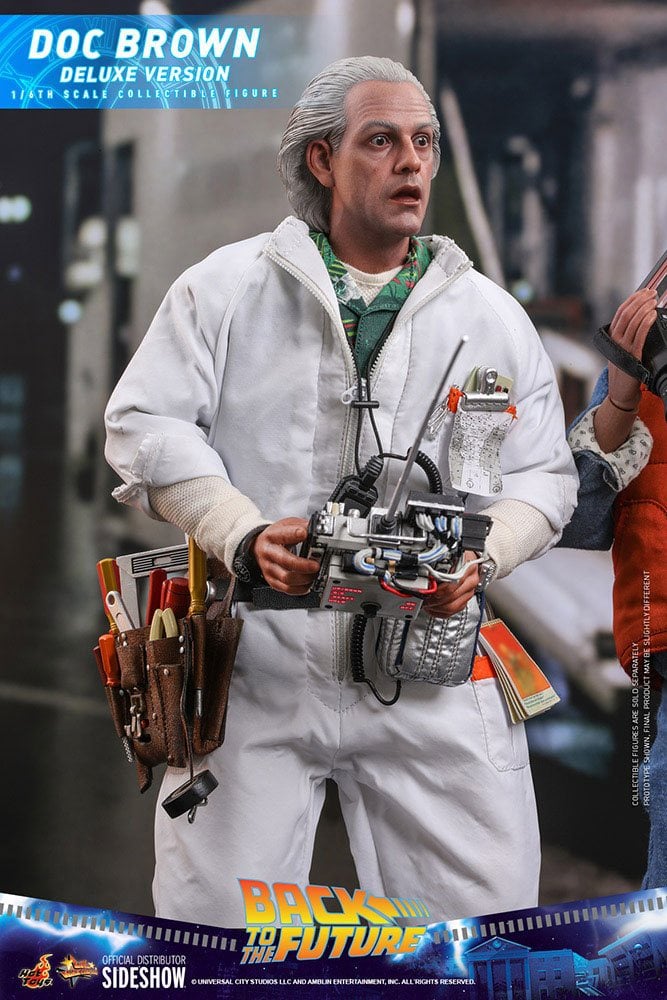 BACK TO THE FUTURE - Doc Brown Deluxe - Statue 30cm