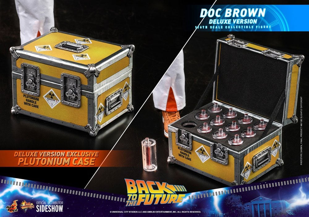 BACK TO THE FUTURE - Doc Brown Deluxe - Statue 30cm