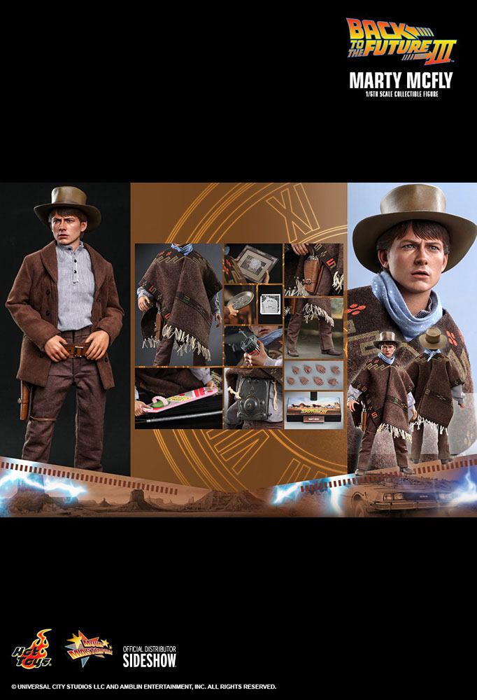 BACK TO THE FUTURE III - Marty McFly - Articulated Statue 28cm