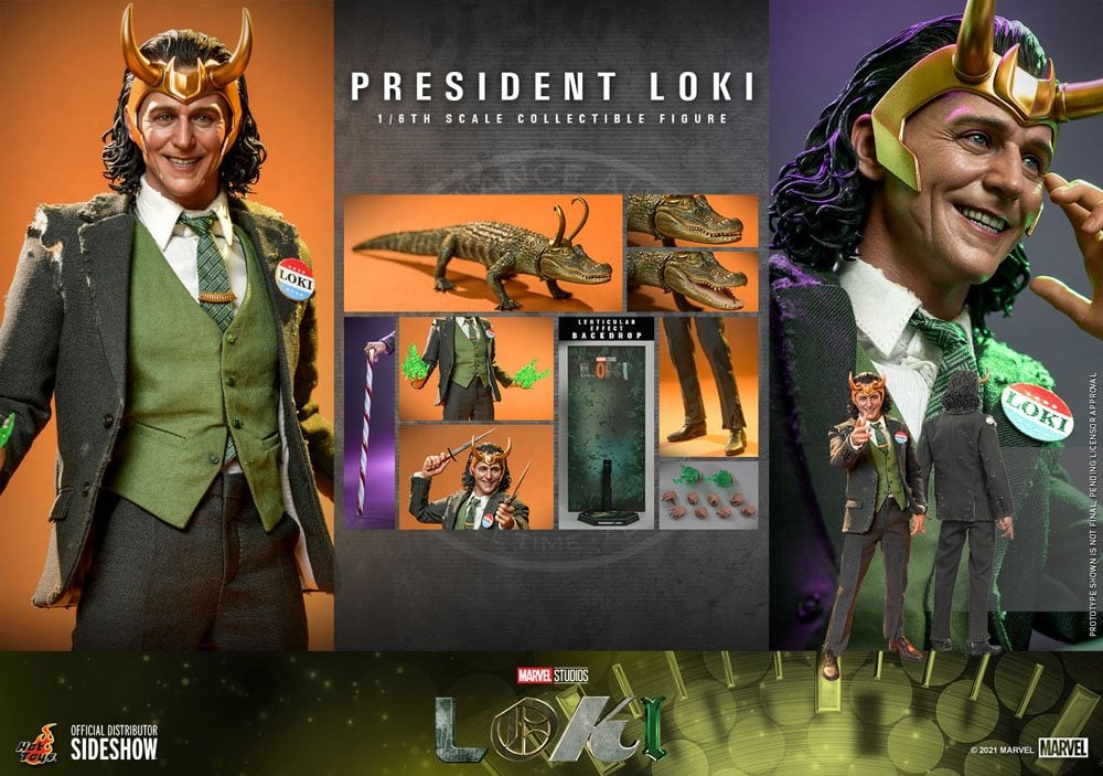 MARVEL STUDIO - Loki : Loki President - Statuette articulée 31cm