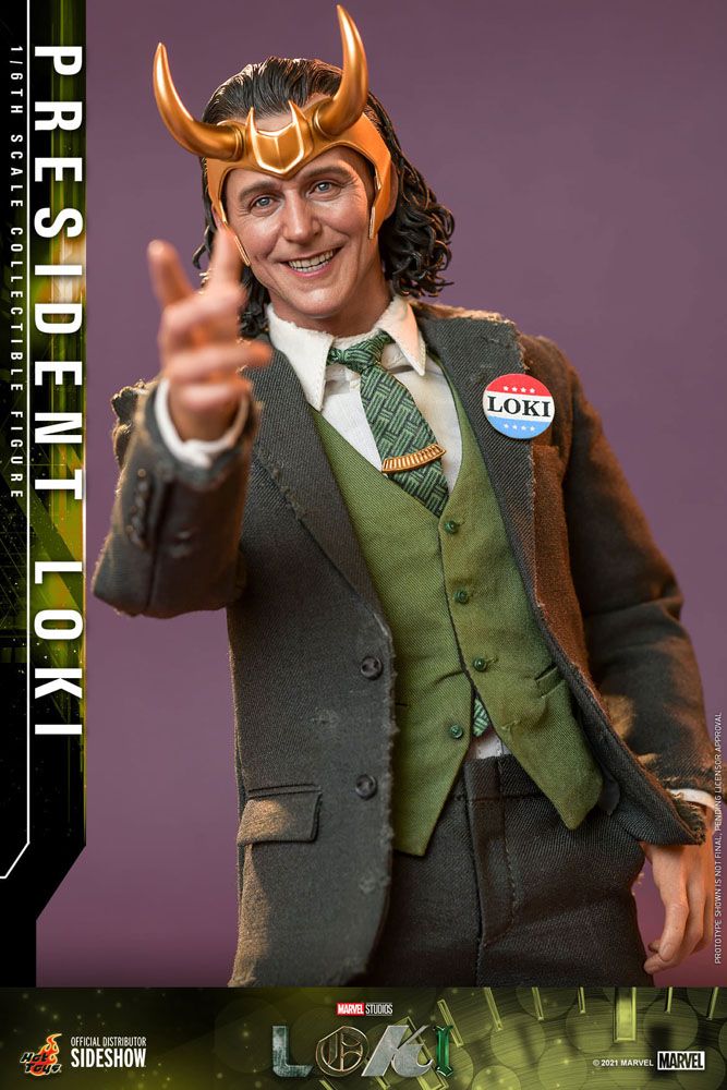 MARVEL STUDIO - Loki : Loki President - Statuette articulée 31cm