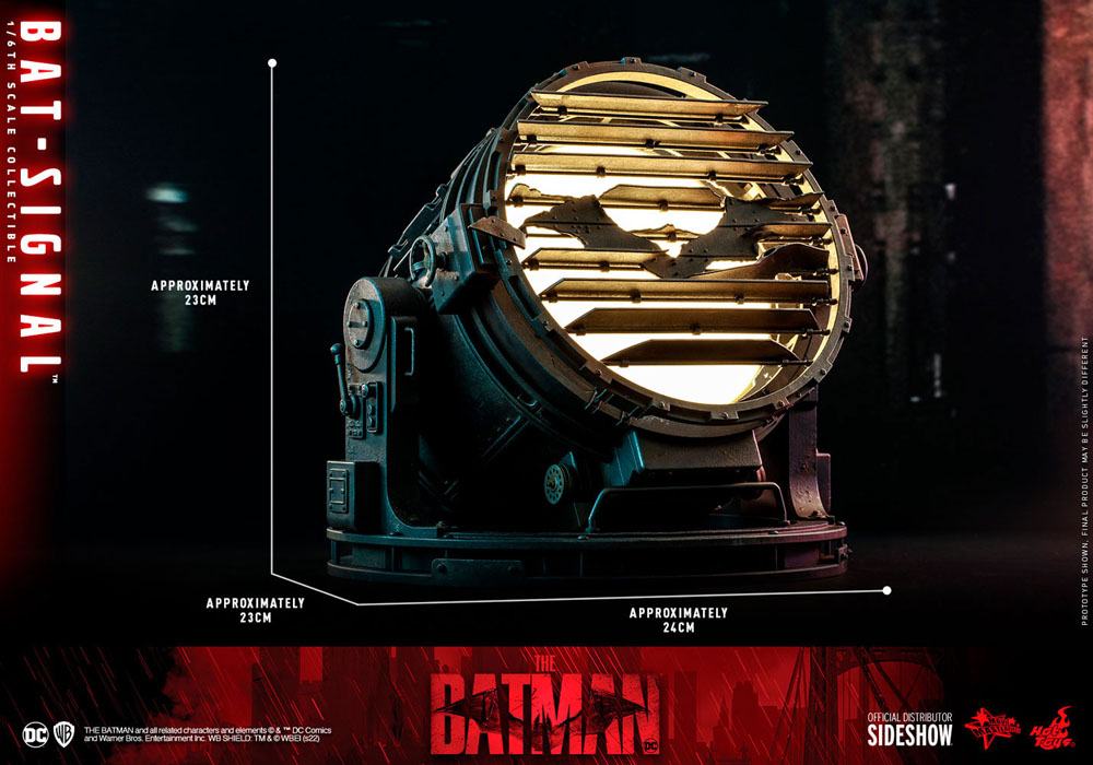DC COMICS - The Batman : Bat-Signal -Figurine 1/6 Scale accessory 23cm
