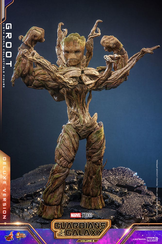 GARDIENS DE LA GALAXIE 3 - Groot Del. -Fig. 1/6 Movie Masterpiece 32cm
