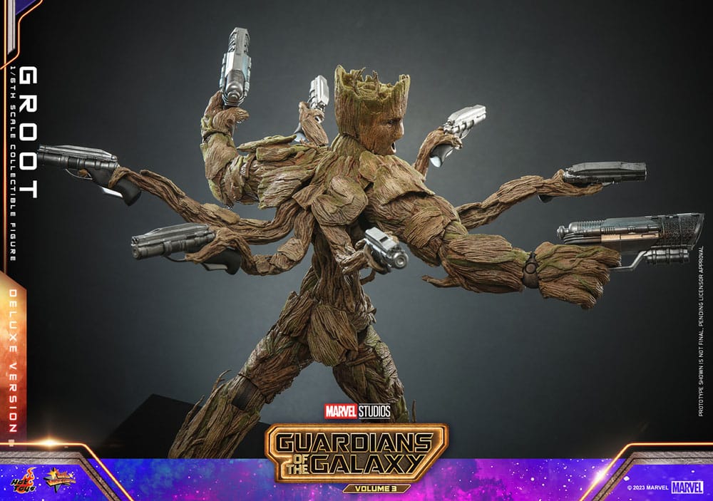 GARDIENS DE LA GALAXIE 3 - Groot Del. -Fig. 1/6 Movie Masterpiece 32cm