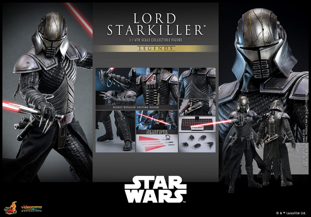 STAR WARS LEGENDS - Lord Starkiller - Fig. Videogame Masterpiece 31cm