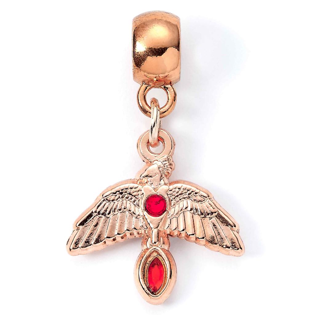 HARRY POTTER - Fawkes Rose Gold - Charm for Necklace & Bracelet