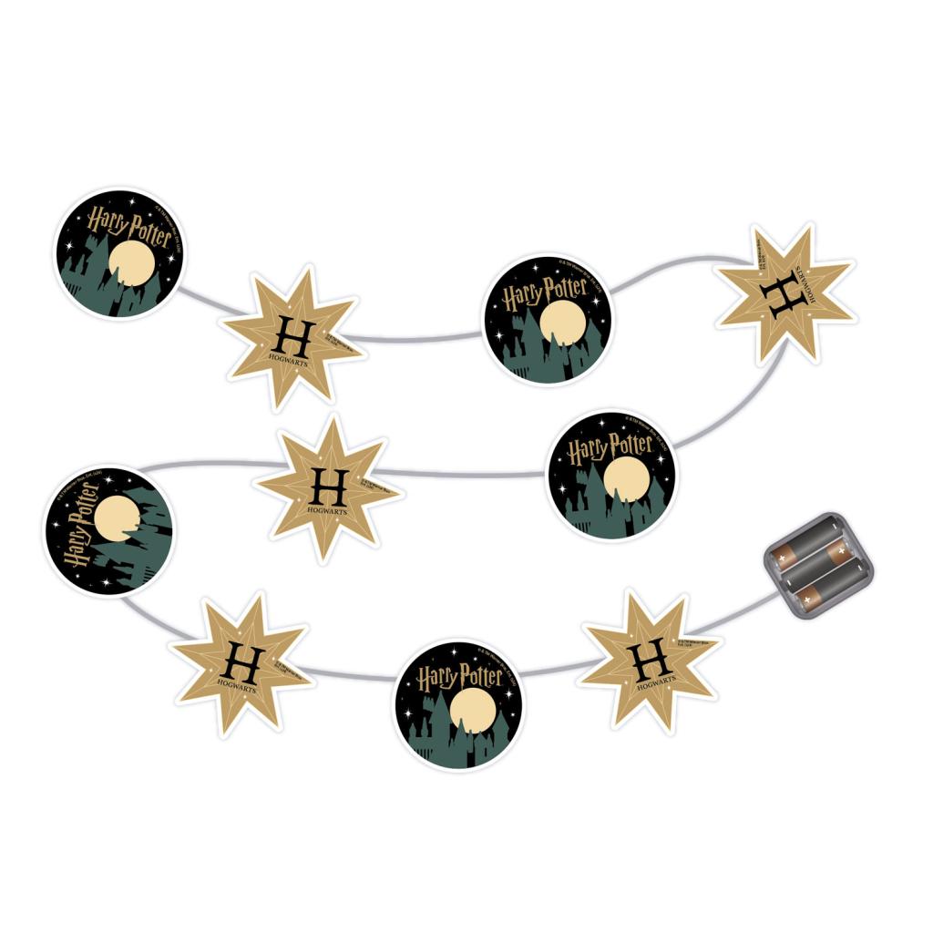 HARRY POTTER - Christmas Lighted Garland - 10 LED - 1,65m