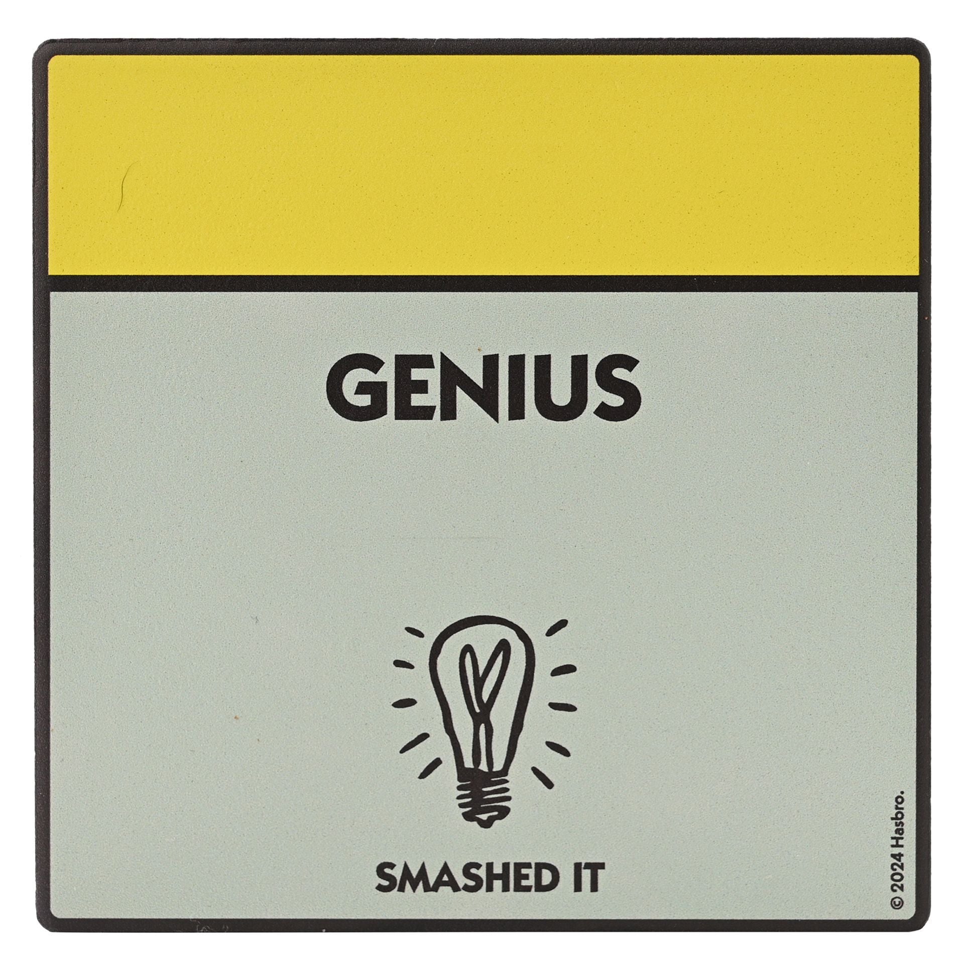 MONOPOLY - Genius - Ceramic Square Coaster