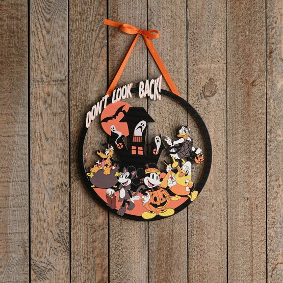 MICKEY & Friends - Halloween - Decorative Plaque