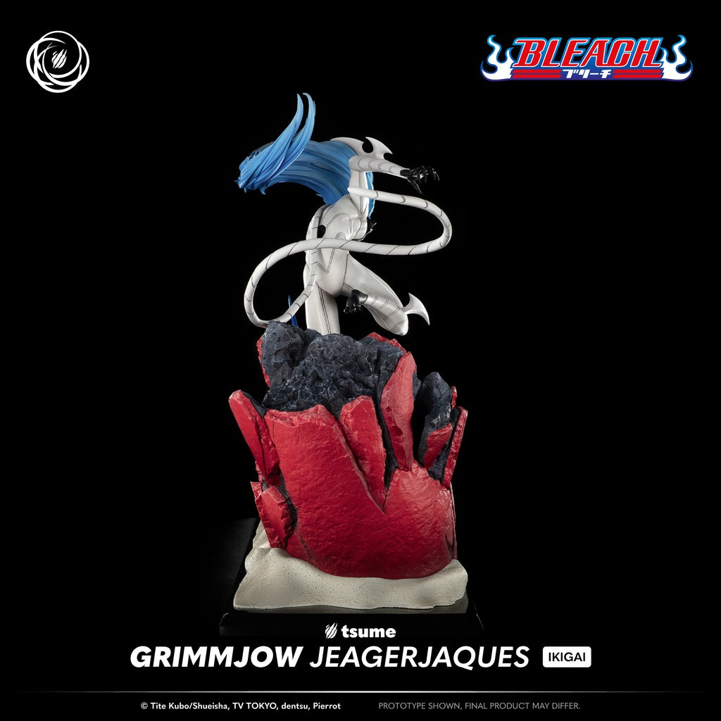 BLEACH - Grimmjow - Statue Résine 1/6 By Tsume 36cm