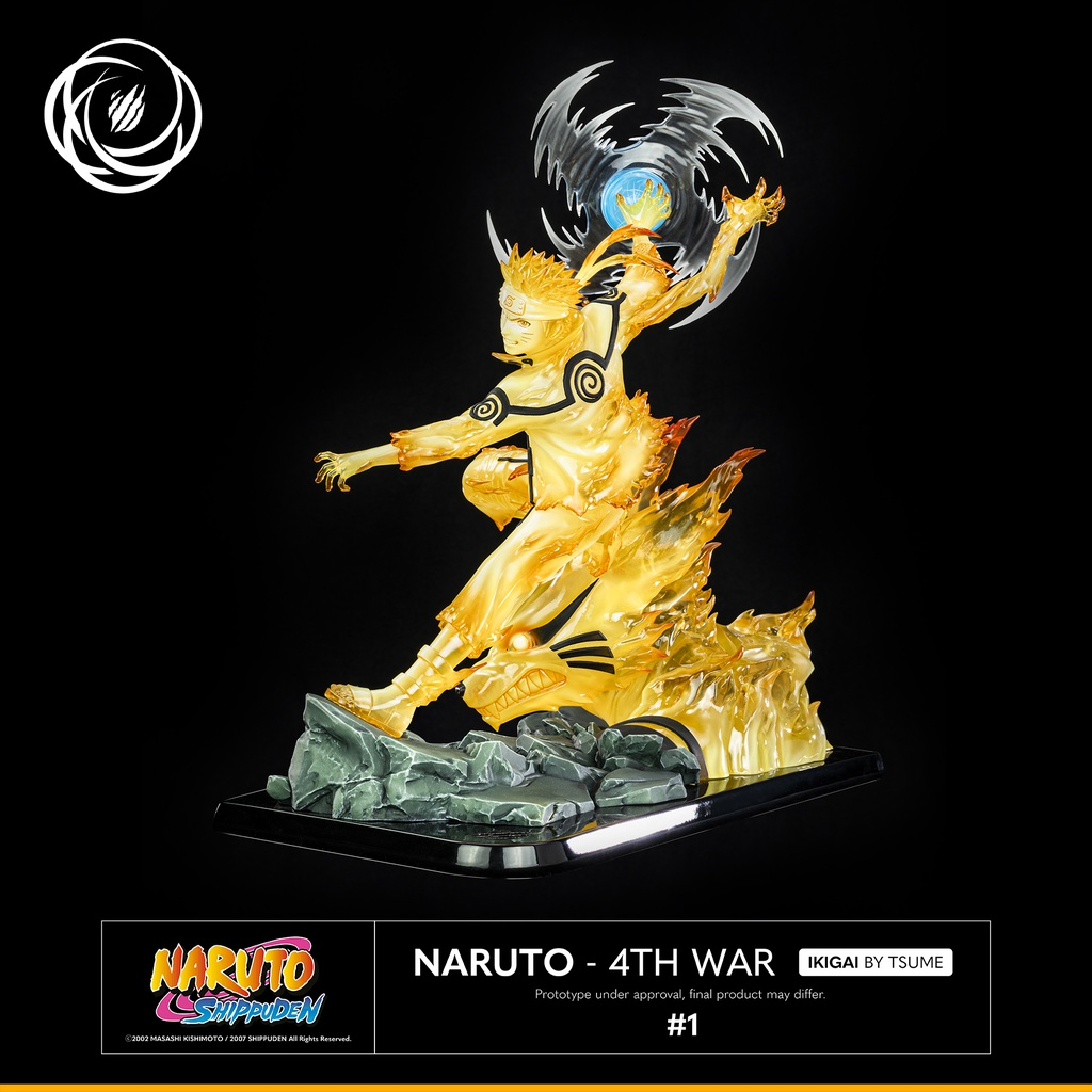 NARUTO - Naruto Uzumaki Ikigai - 4th War - Statue Résine 1/6 By Tsume