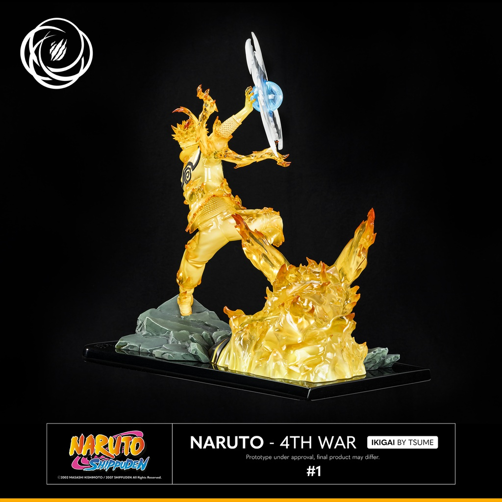 NARUTO - Naruto Uzumaki Ikigai - 4th War - Statue Résine 1/6 By Tsume