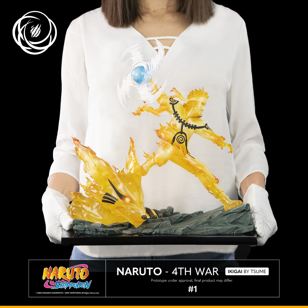 NARUTO - Naruto Uzumaki Ikigai - 4th War - Statue Résine 1/6 By Tsume