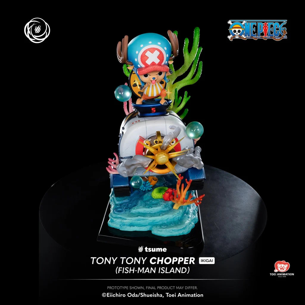 ONE PIECE - Chopper "Fish-Man Island" -Statue Ikigai 1/6 By Tsume 34cm