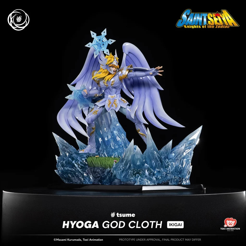 SAINT SEIYA - Hyoga God Cloth - Statue Ikigai 1/6 By Tsume 41cm