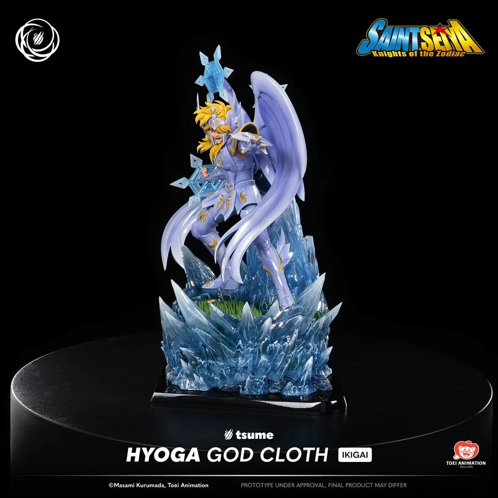 SAINT SEIYA - Hyoga God Cloth - Statue Ikigai 1/6 By Tsume 41cm
