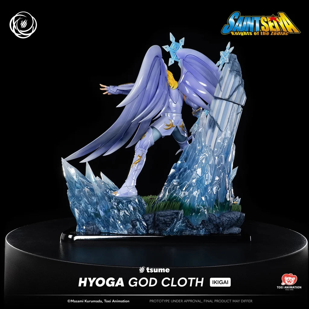 SAINT SEIYA - Hyoga God Cloth - Statue Ikigai 1/6 By Tsume 41cm