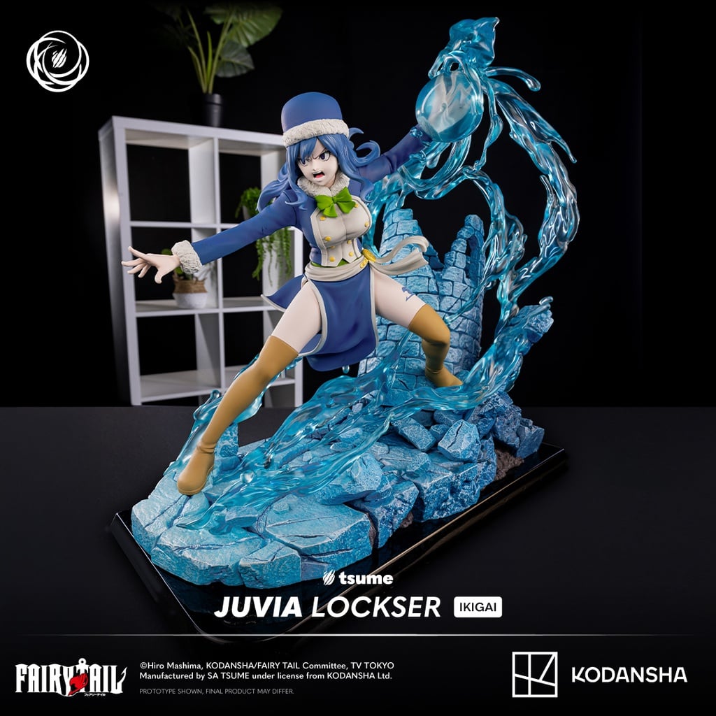 FAIRY TAIL - Juvia Lockser - Statue Ikigai 1/6 By Tsume 36cm