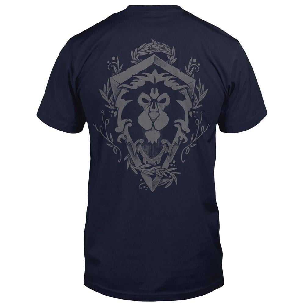 WOW - T-Shirt Alliance Lion Crest (M)