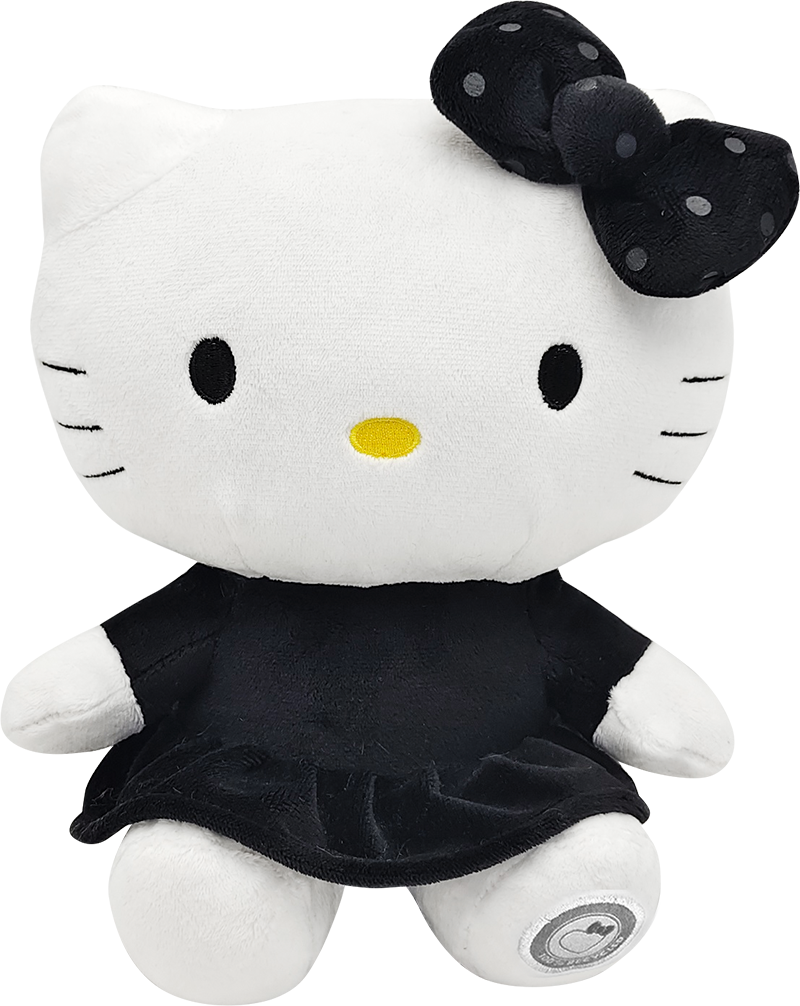 HELLO KITTY - Hello Kitty "Black Dress" - Plush 24cm