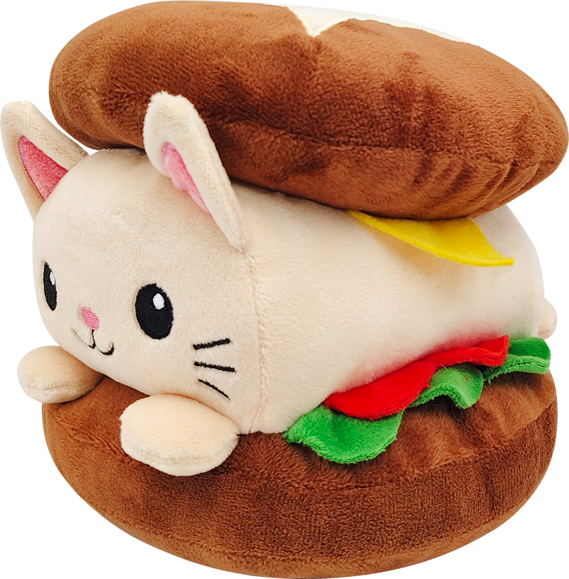 PLUSH WORLD - Cats Chestnut bread - Plush 23cm