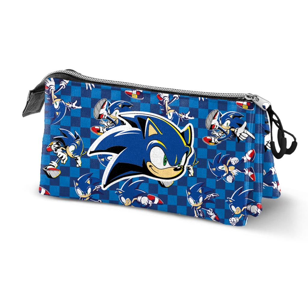 SONIC - Action - Triple Pencil Case