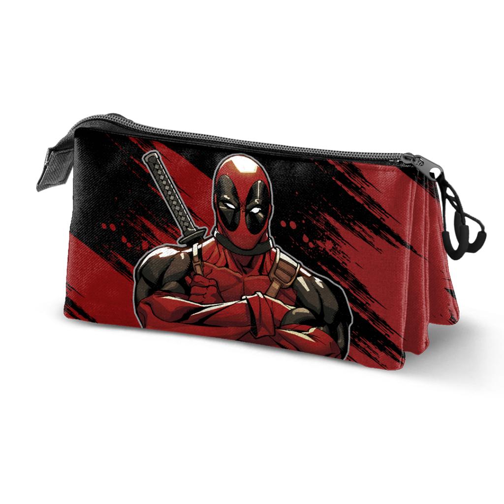 DEADPOOL - Bad - Triple Pencil Case