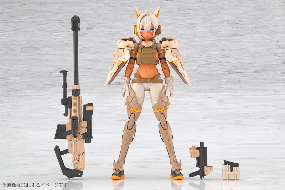 MEGAMI DEVICE - Yggdrasis Skoll Sharpshooter Tempest - Model Kit 16cm