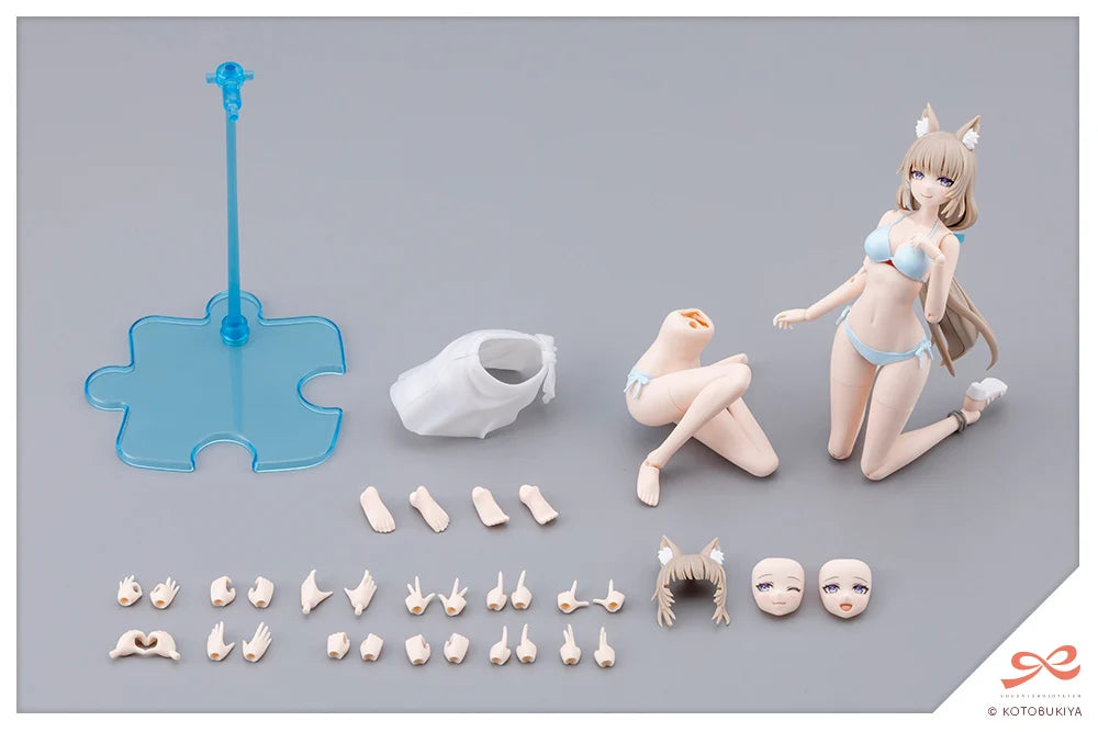 SOUSAI SHOJO TEIEN - Animals Ears Emulator Swim Style - Model Kit 17cm