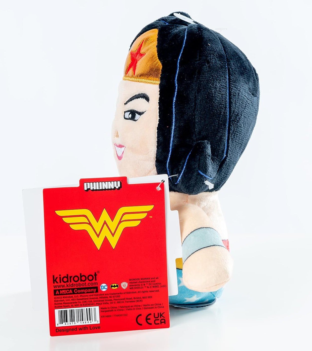 DC - Wonder Woman - Peluche Phunny 20cm