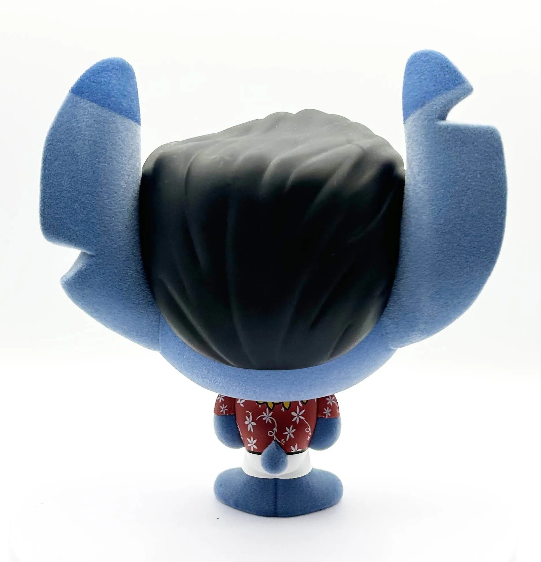 STITCH - Elvis Blue Hawaiian - Bhunny Flocked Vinyl Figure - 10cm