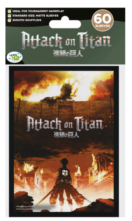 ATTACK ON TITAN - Card Sleeve Normal Size (66x91mm)