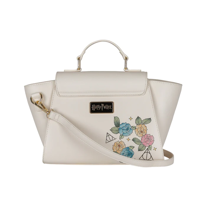 HARRY POTTER - Reliques de la Mort Florale -Sac à main Luxe '33x21x12'