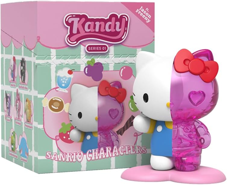 HELLO KITTY - Kandy X Sanrio FT. Jason Freeny - Display 6 Fig.