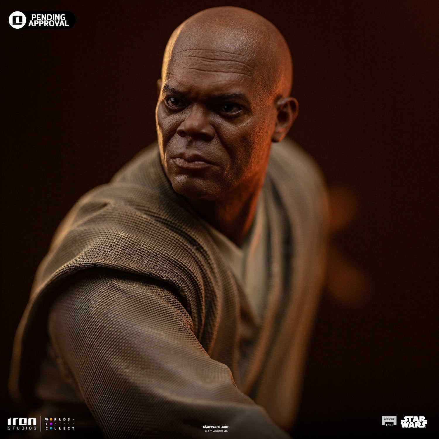 STAR WARS - Mace Windu - Statue Art Scale 1/10 17.85cm