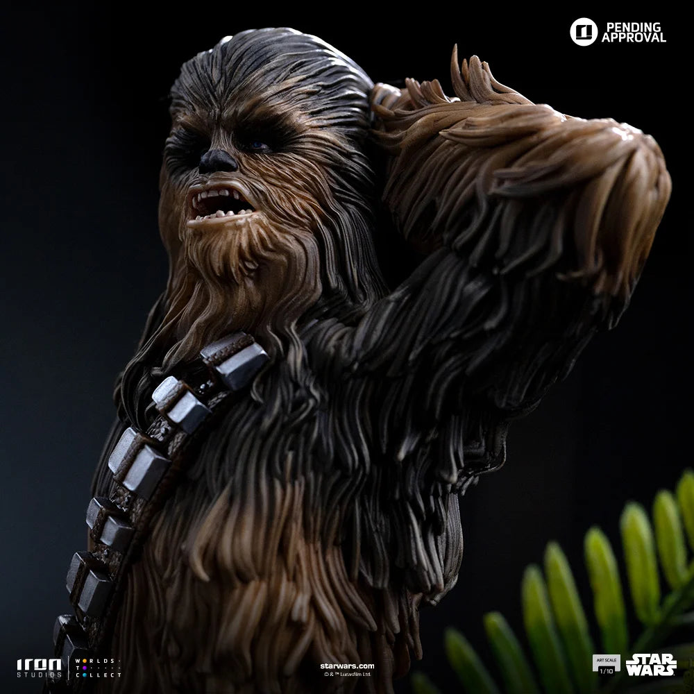 STAR WARS VI - Chewbacca & Tokkat - Statue Art Scale 1/10 22.4cm
