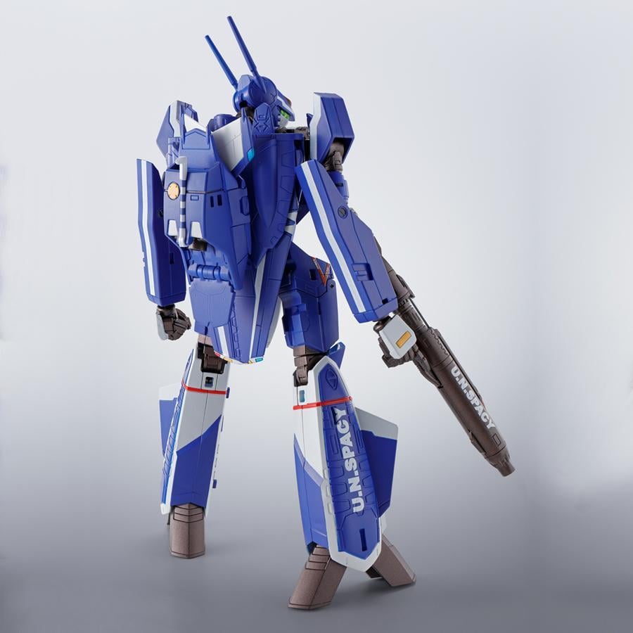 MACROSS - VF-0S Phoenix (Genius Blue Vers.) - Figure Hi-Metal R 14cm