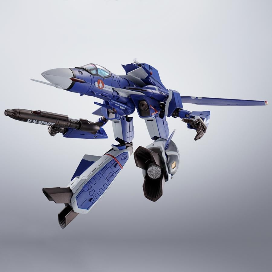 MACROSS - VF-0S Phoenix (Genius Blue Vers.) - Figure Hi-Metal R 14cm