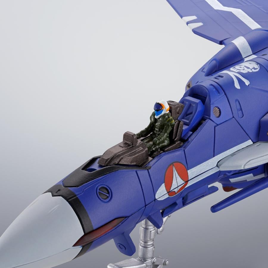 MACROSS - VF-0S Phoenix (Genius Blue Vers.) - Figure Hi-Metal R 14cm