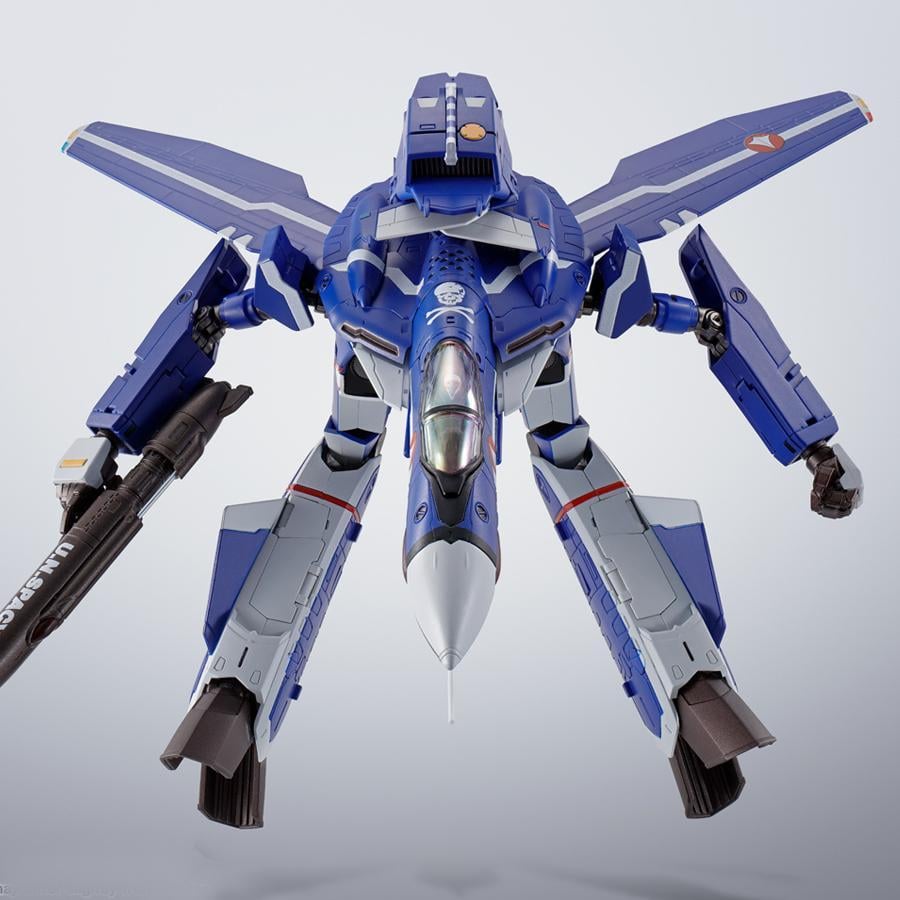 MACROSS - VF-0S Phoenix (Genius Blue Vers.) - Figure Hi-Metal R 14cm